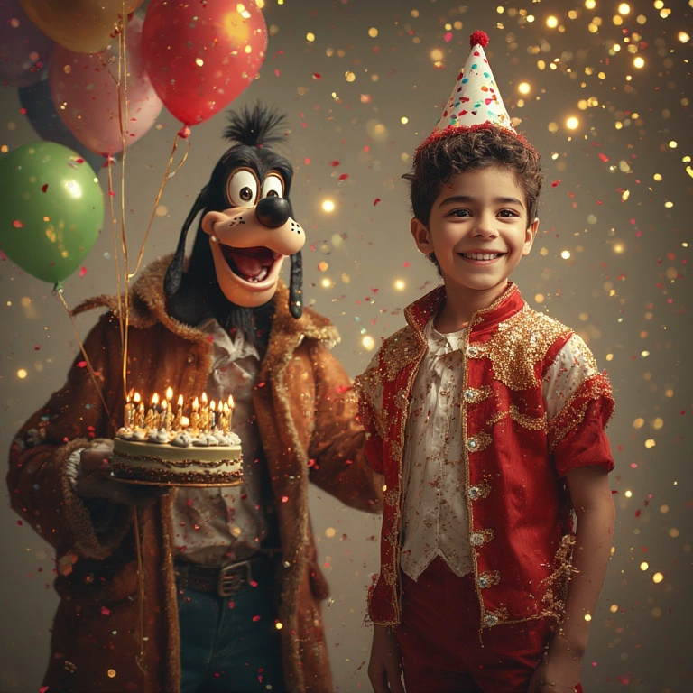 Transform Birthday Magic with Our Face-Swap Celebration