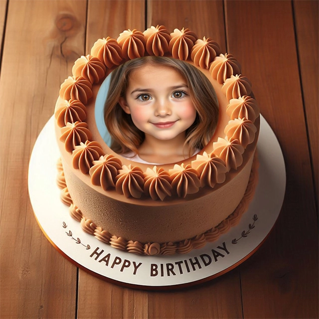Personalize Your Birthday with a Unique Cake Photo Frame