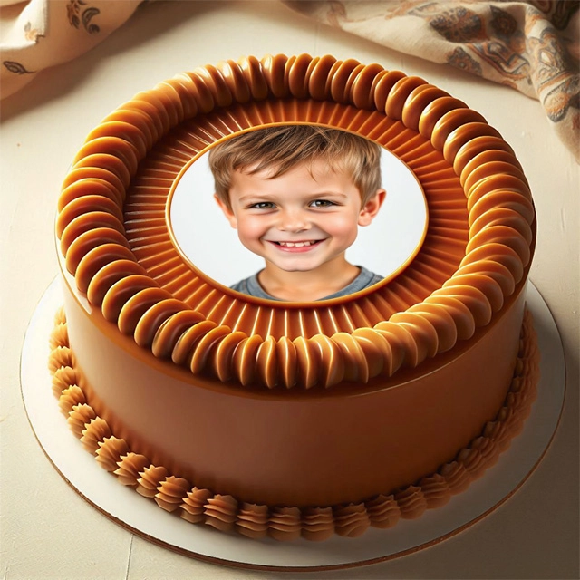 Personalize Your Photos with a Caramel Cake Frame Template