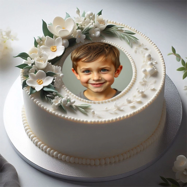 Transform Your Photos into Elegant Cake-Themed Masterpieces