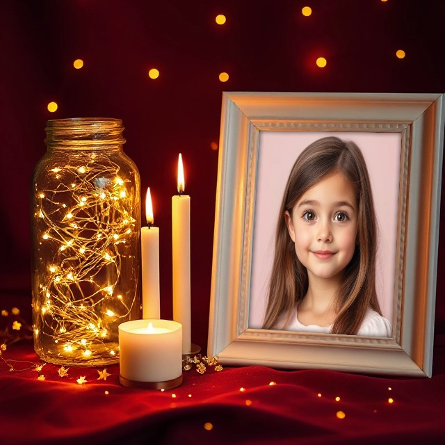 Create a Warm and Inviting Scene with Our Photo Frame Tool