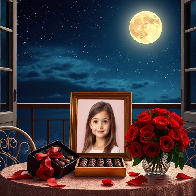 Personalize a Charming Light-Brown Wooden Frame for Memories