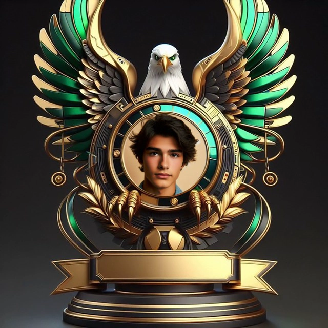 Transform Your Photos with a Majestic Eagle-Themed Frame