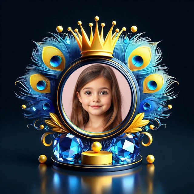 Transform Your Photos with Royal-Themed Elegance Frame