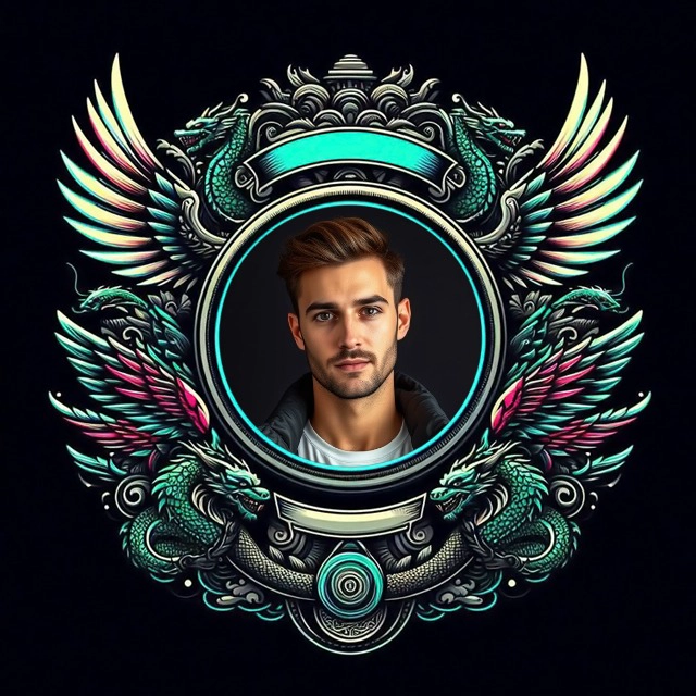 Transform Your Photos with Dragon Emblem Frames for Celebrations