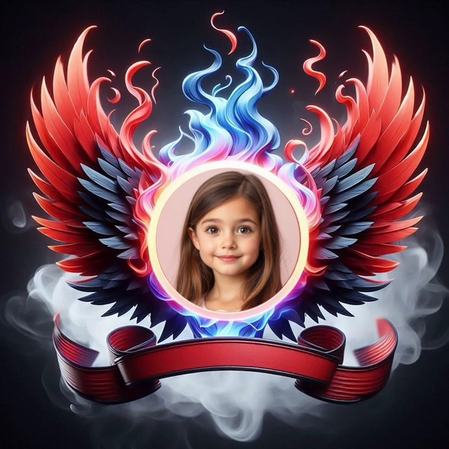 Transform Your Photos with Fiery Frame Design and Bold Flair