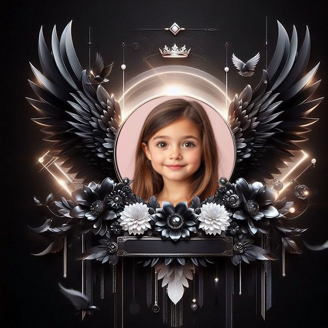 Elevate Your Photos with Gothic Glamour in Dark Frames