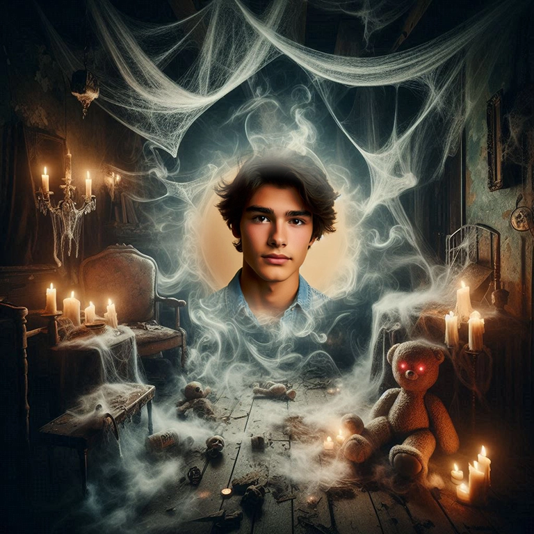 Transform Your Photos with a Spooky Haunted Room Frame