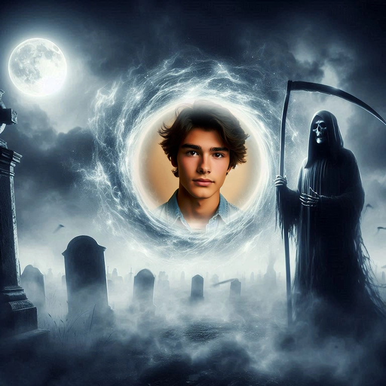 Transform Your Photo Into a Haunting Grim Reaper Scene
