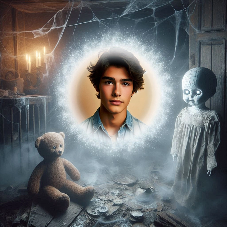 Transform Your Photos with a Spooky Cobweb-Filled Frame