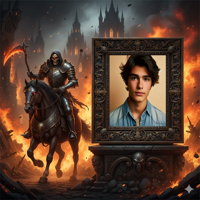 Transform Your Photos into Gothic Masterpieces with a Grim Reaper