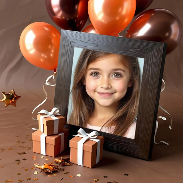 Capture Cozy Moments with Our Festive Photo Frame Template