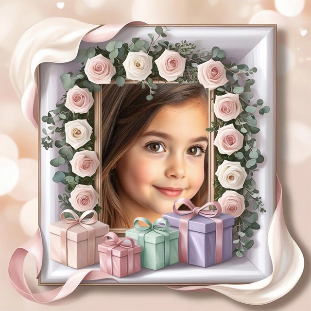 Transform Memories with a Romantic Rose Frame