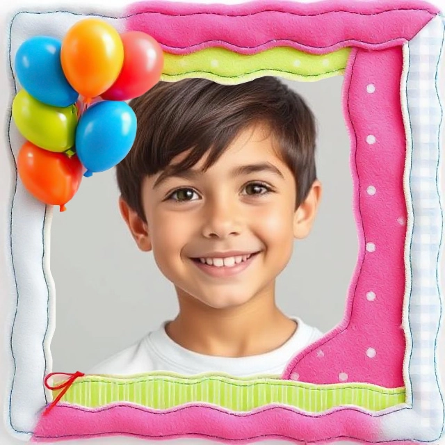 Transform Photos with a Playful Balloon Frame Adventure