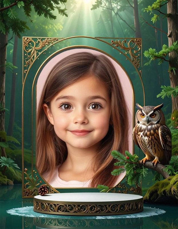 Transform Your Photos with an Enchanting Forest Scene