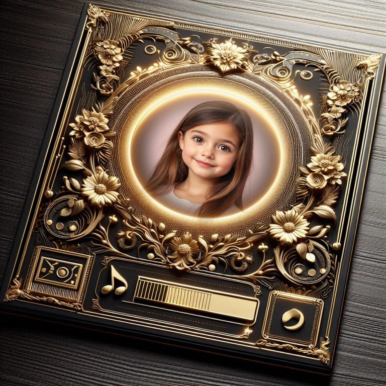 Transform Your Photos with a Luxurious Ornate Frame Template