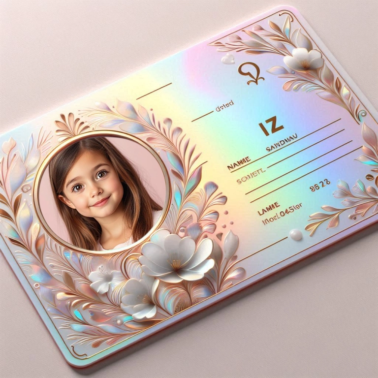 Transform Your Photos with a Holographic Floral Frame