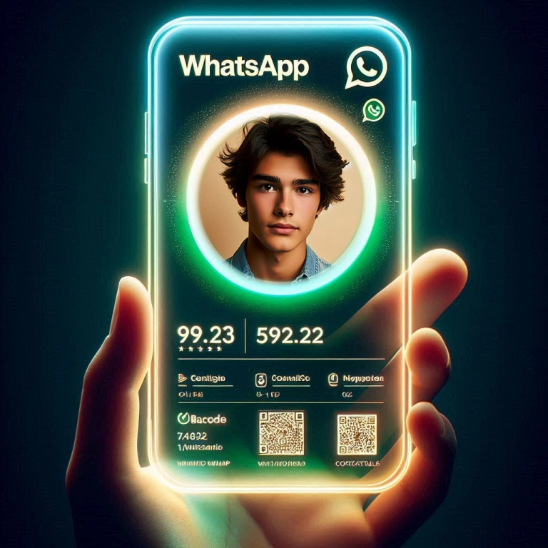 Transform Your Photos with a Neon WhatsApp Frame