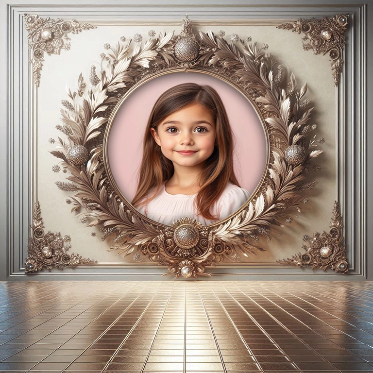 Elegant Regal Frame for Your Personal Photos
