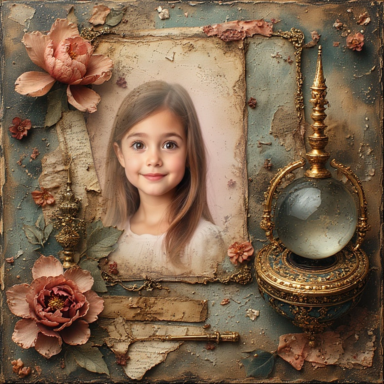 Transform Your Photos with Antique Elegance and Opulence
