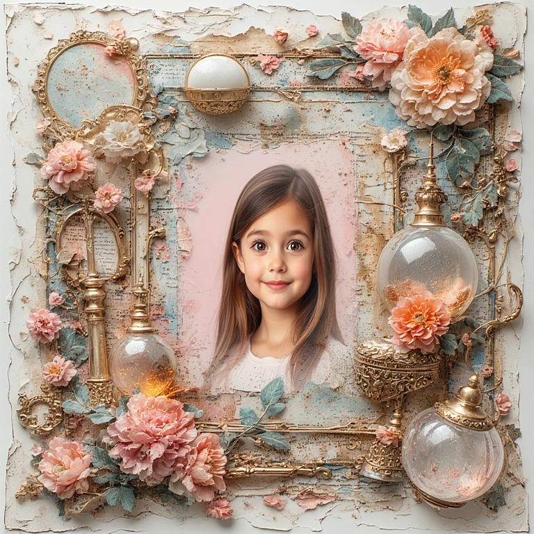 Transform Memories with a Shabby-Chic Vintage Photo Frame
