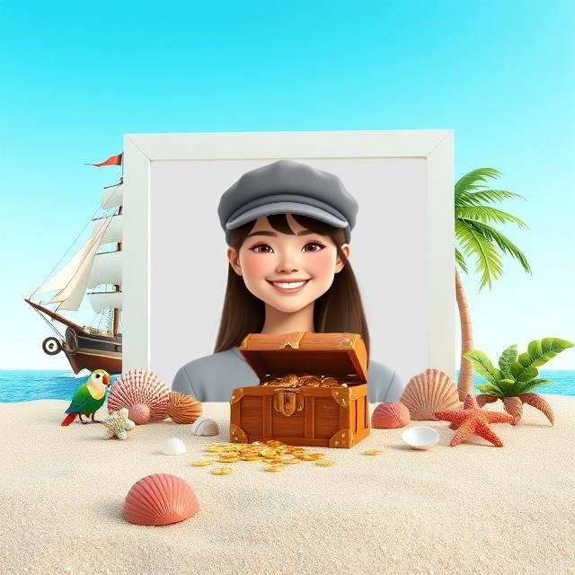 Transform Your Photos with a Beachside Treasure Adventure
