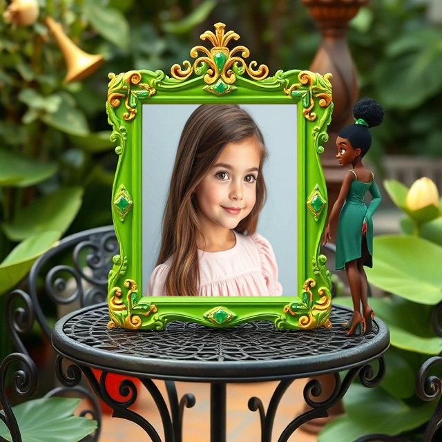 Transform Your Photos with This Enchanting Garden Frame