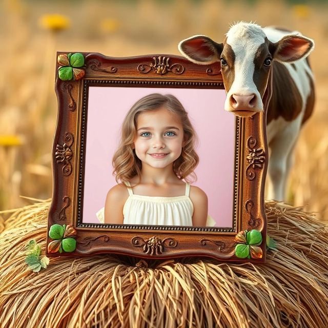 Capture Rustic Charm with Our Countryside-Inspired Photo Frame