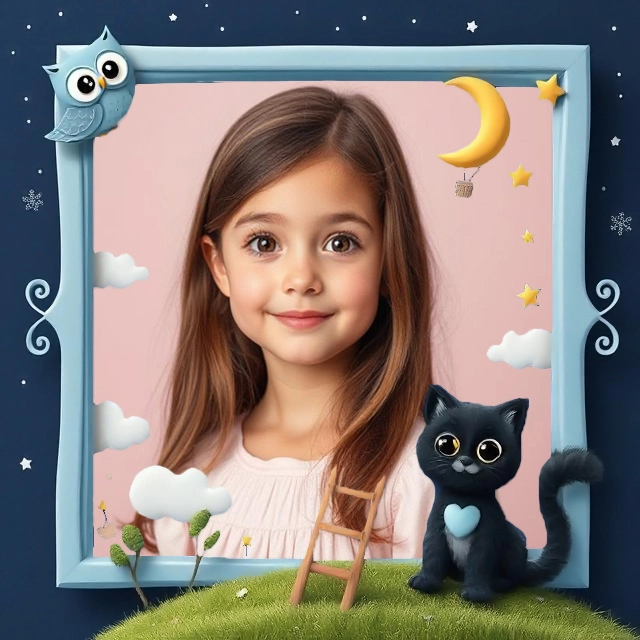 Personalize Your Memories with Our Enchanting Night Sky Frame