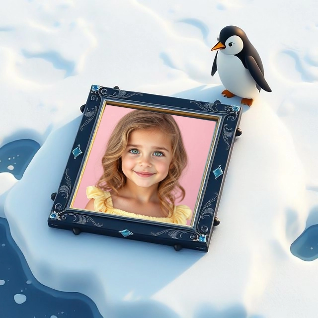 Transform Memories with Our Elegant Penguin Frame
