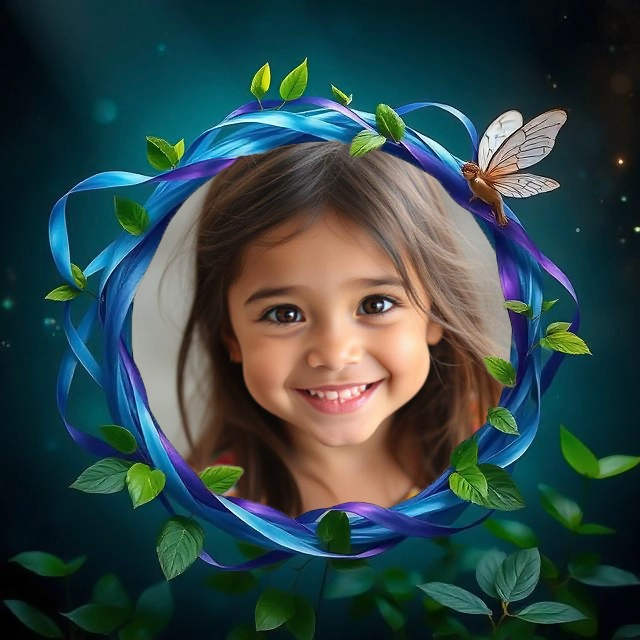 Transform Your Photos with a Mystical Forest Fairy Frame