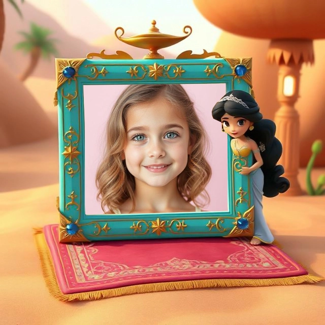 Transform Your Photos with a Magical Arabian Nights Frame
