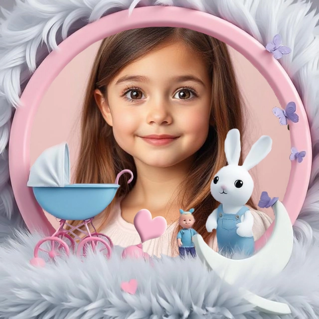 Capture Sweet Memories with Our Adorable Pink Baby Frame
