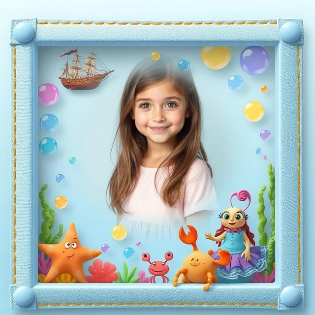Transform Your Photos with a Royal Lavender Frame and Rapunzel