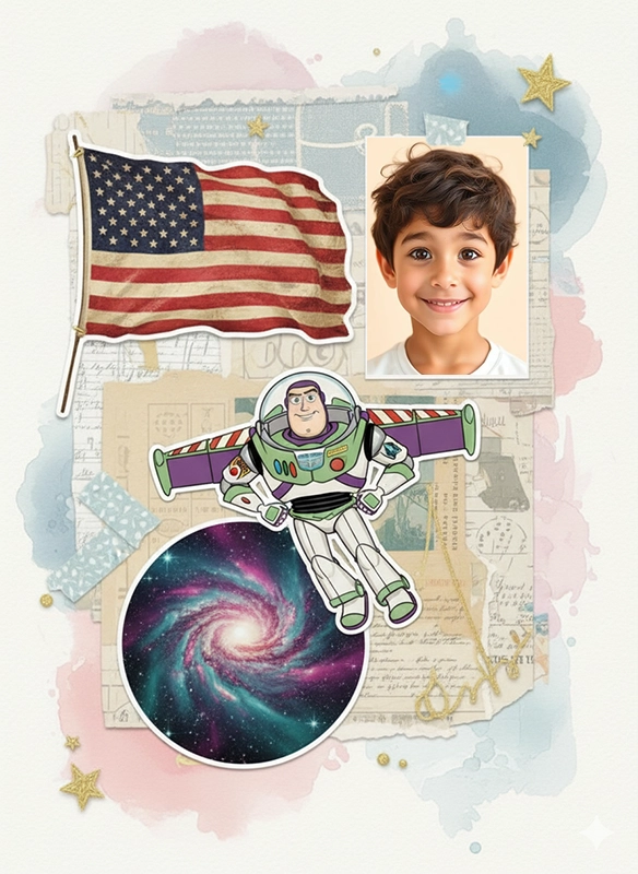 Capture Cosmic Adventures and Patriotic Dreams in One Frame