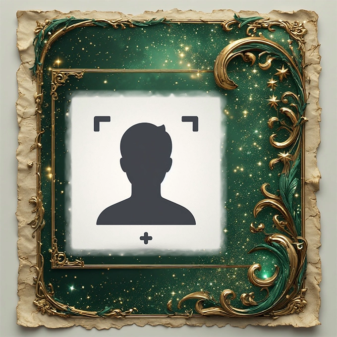 Add Photo to Luxurious Vintage-Inspired Picture Frame