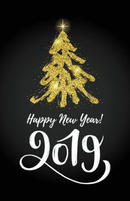 Happy new year 2019 card - Happy new year 2019 card