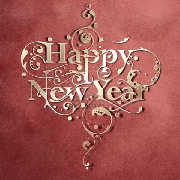 Happy new year greetings card - Happy new year greetings card
