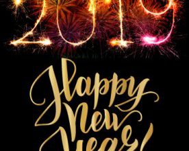 photo Happy new year 2019 card