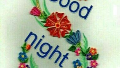 Good night and image