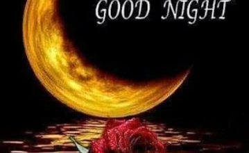 Good night msg image