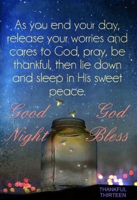 Good night sms for her image