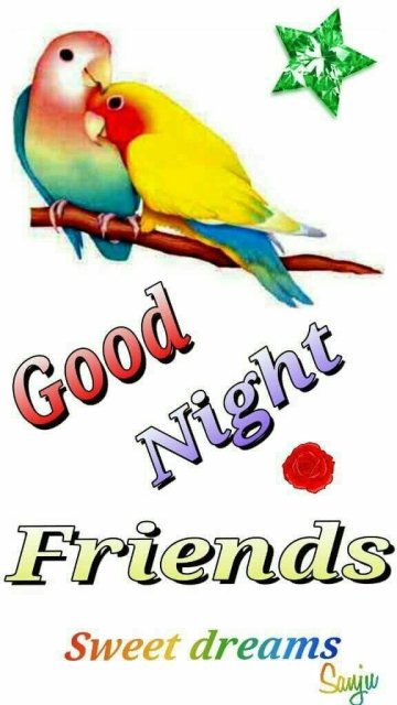 Good night video hindi song image