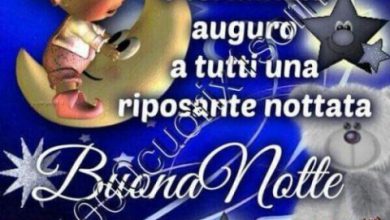 Aforismi Sulla Buona Notte Immagini