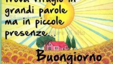 Dolci Frasi Di Buongiorno Immagini