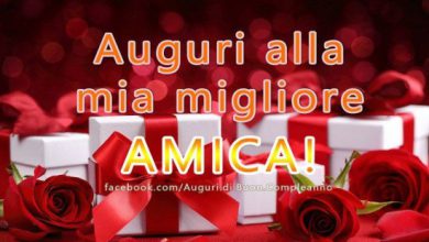 Frasi Di Auguri Di Compleanno Amica Immagini