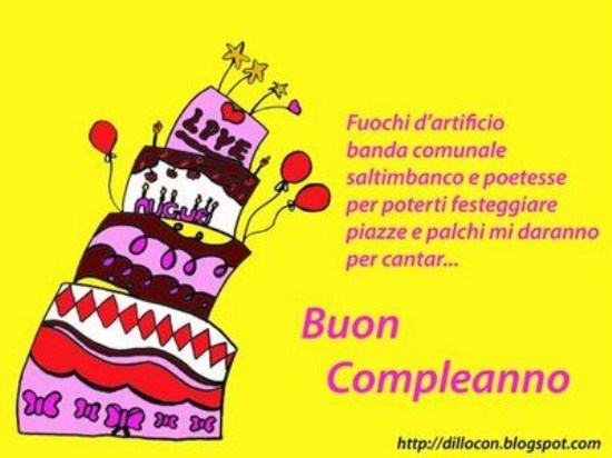 Frasi Di Buon Compleanno Immagini