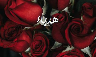 اسم هدباء صور رومانسية بالورد