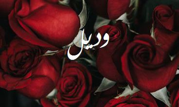 اسم وديل صور رومانسية بالورد