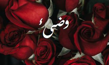 اسم وضىء صور رومانسية بالورد
